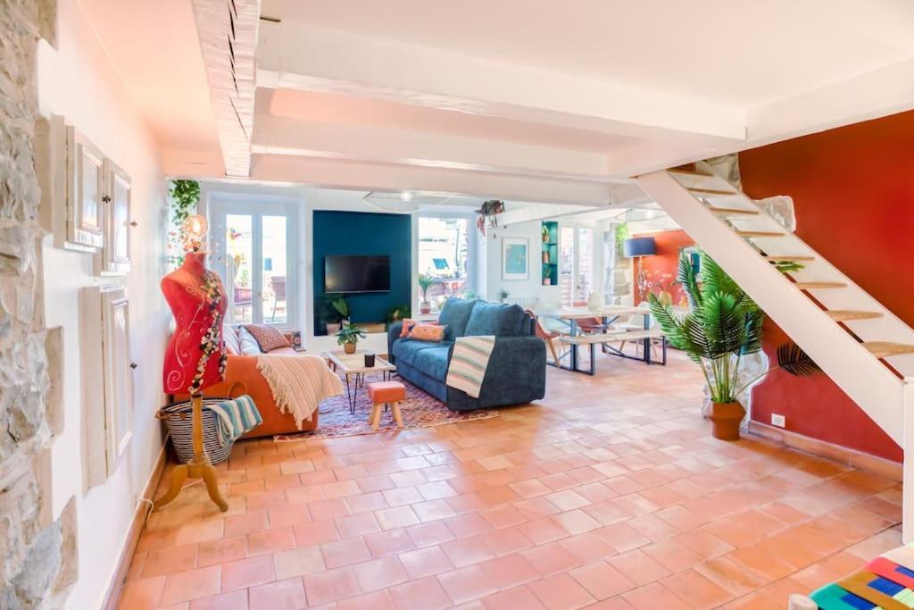 #48 Suite Jean Top Floor Terrace 5Min Walk Sea Ac Ница Екстериор снимка