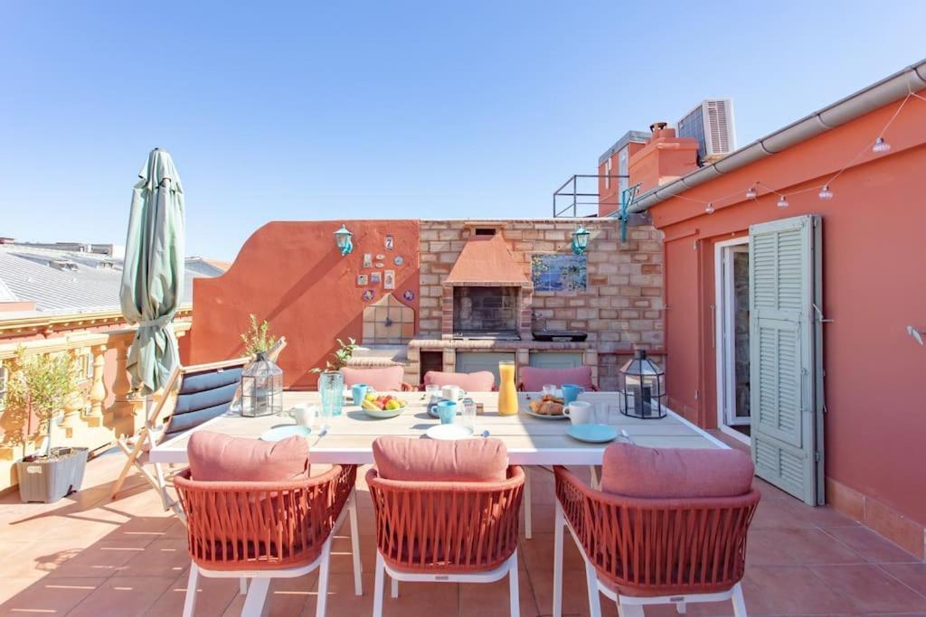 #48 Suite Jean Top Floor Terrace 5Min Walk Sea Ac Ница Екстериор снимка