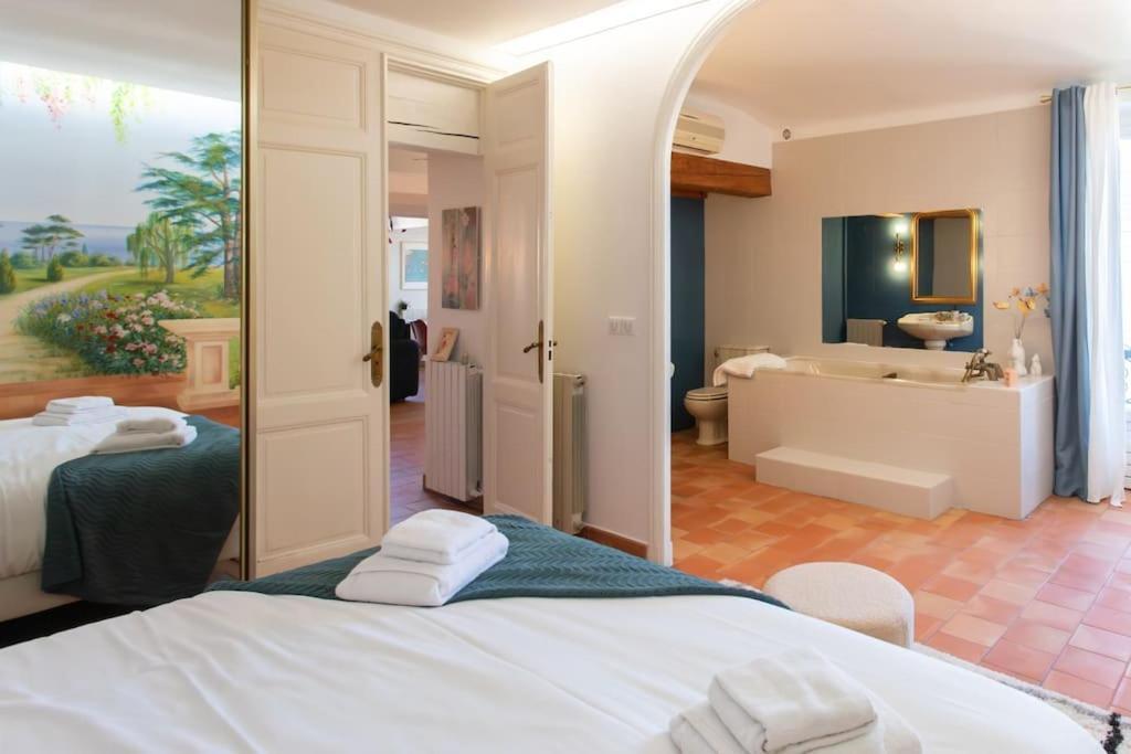 #48 Suite Jean Top Floor Terrace 5Min Walk Sea Ac Ница Екстериор снимка